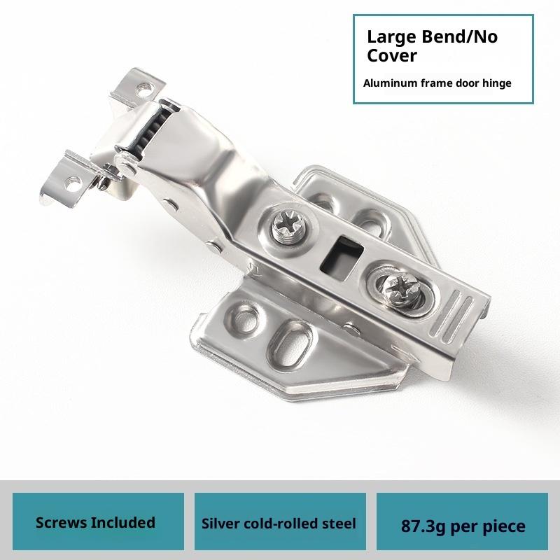 

1Pcs Aluminum Frame Glass Door Hinge, Bathroom, Kitchen, Wine Cupboard, Shoe Cabinet, Wardrobe, Bookcase Display, Furniture A6