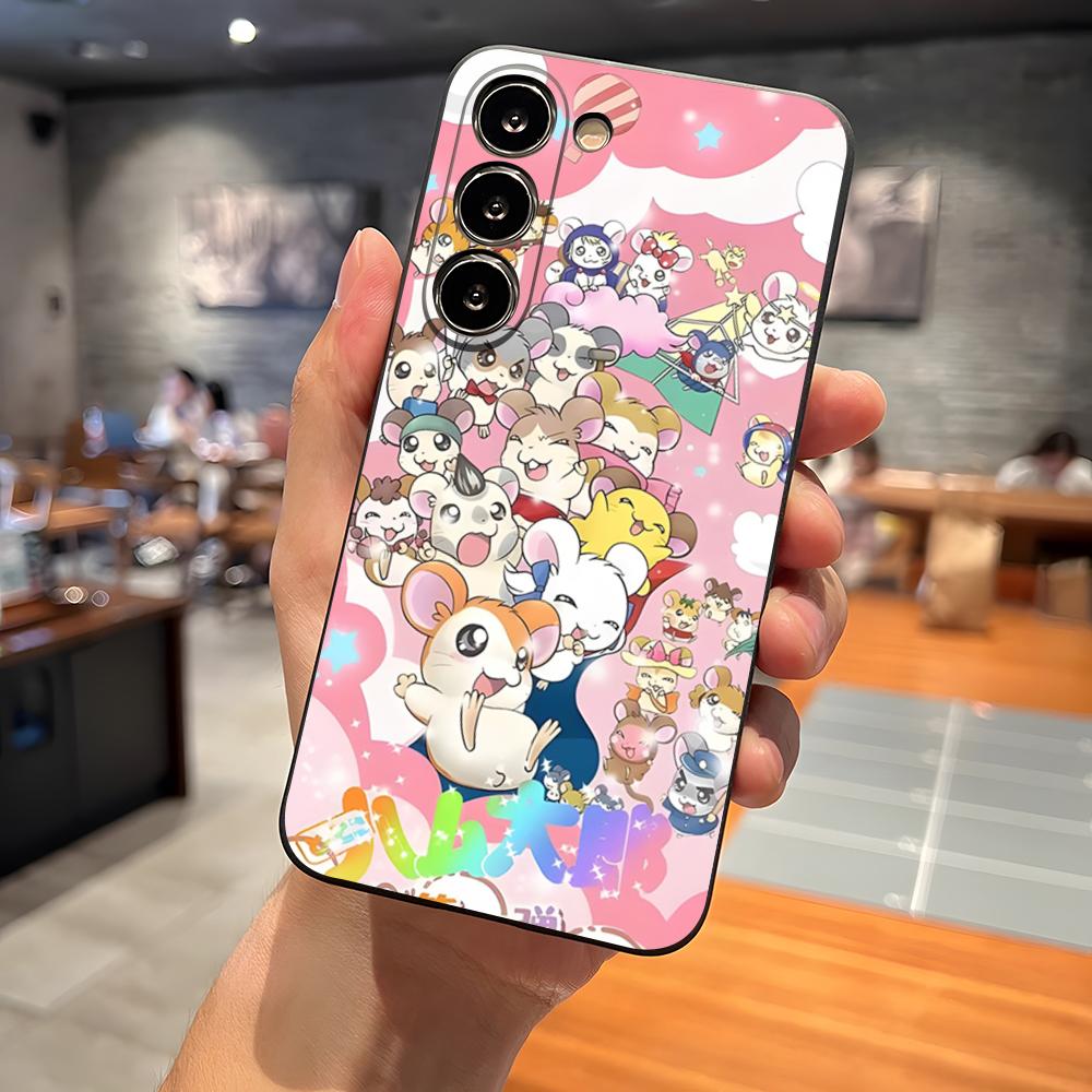 Hamtaro Hamster Phone Case For Samsung S23 Ultra S24 S22 S20 Fe S21 Plus Galaxy A54 A34 A24 A53 A13 A16 Back Cover