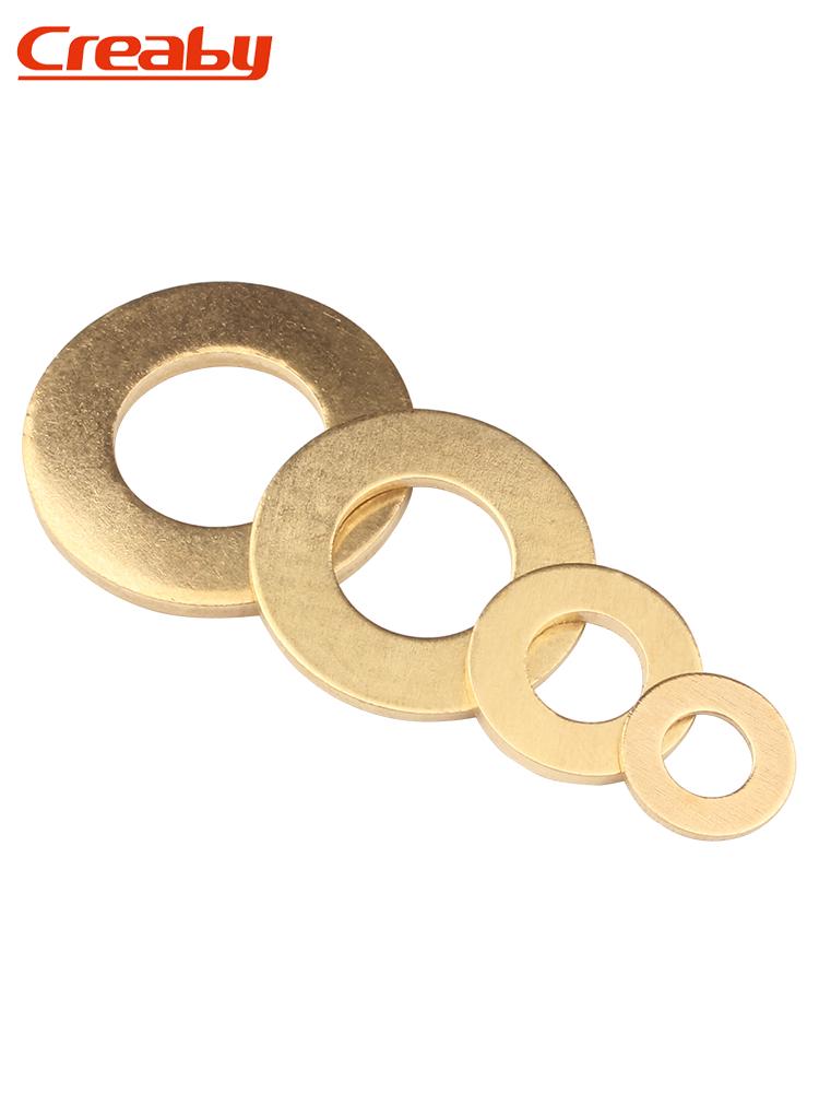 Ultra-Thin Brass Flat Washer Round Shim (Sizes M2-M20)