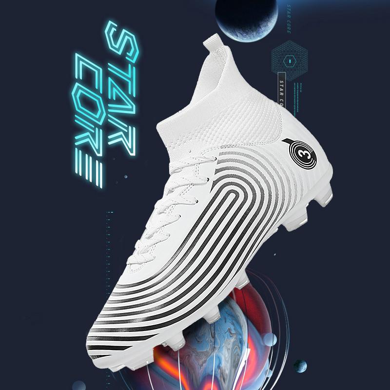 

Модные футбольные бутсы унисекс, футбольные бутсы, футбольные ботильоны, молодежные тренировочные кроссовки, спортивная обувь на открытом воздухе, Роналду, большие размеры 31-48