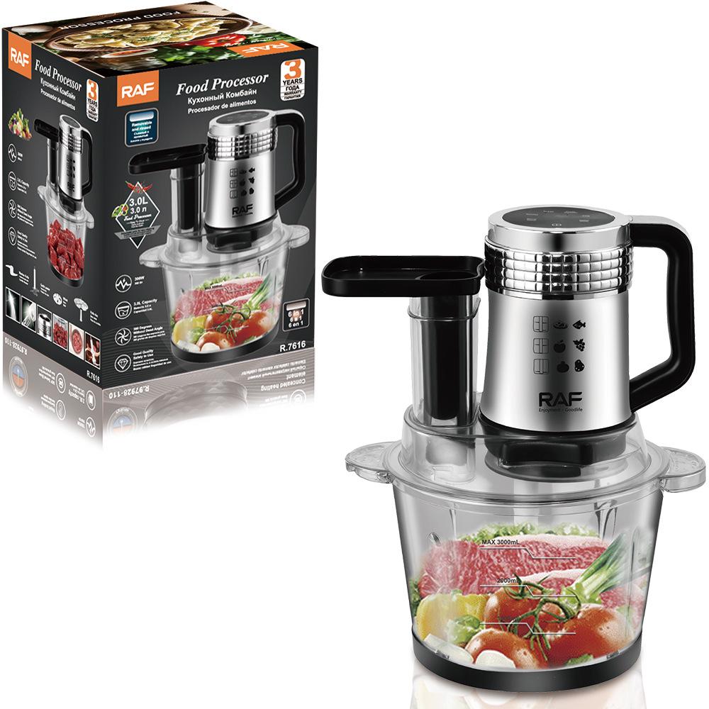 RAF R7616 European Standard Multi-Function Electric Meat Grinder & Food Processor