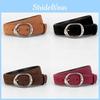 Ceinture en Cuir Mode Pour Femmes Avec Boucle en Alliage Pour Tenues Décontractées et de Travail