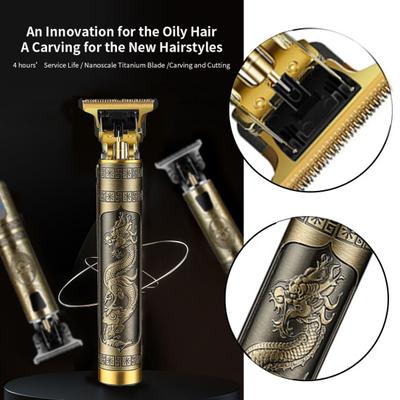 1Set Hair Clipper T-type Cutter Head High Rotation Speed 4 Hours Service Life Electric Hair Cut Machine for Hair-clip
