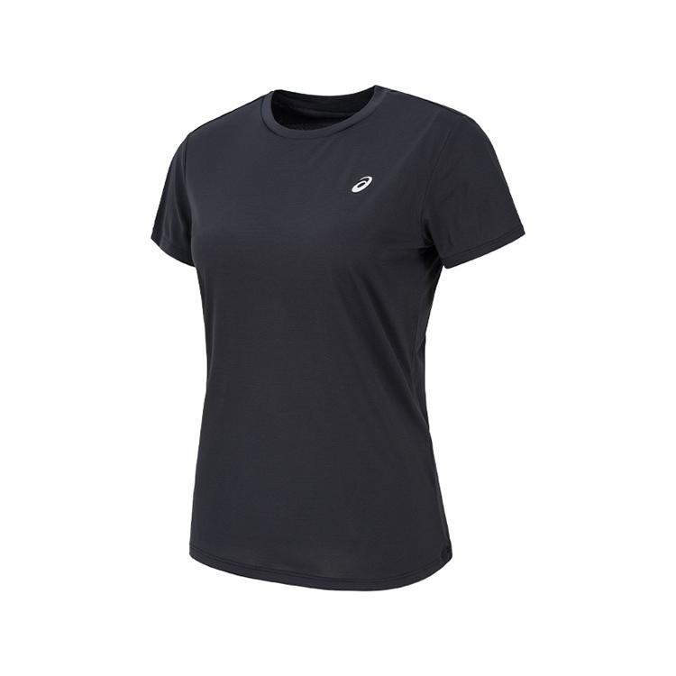 

ASICS Moisture Wicking Quick Dry Soft Comfortable Running Short Sleeve T-Shirt Women tops 2012D560-001 S