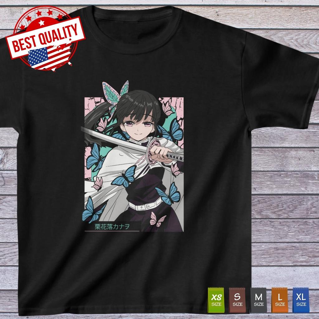 Kanao Tsuyuri Waifu Girl T Shirt, Demon Slayer KNY Manga Kids Heavy Cotton™ Tee