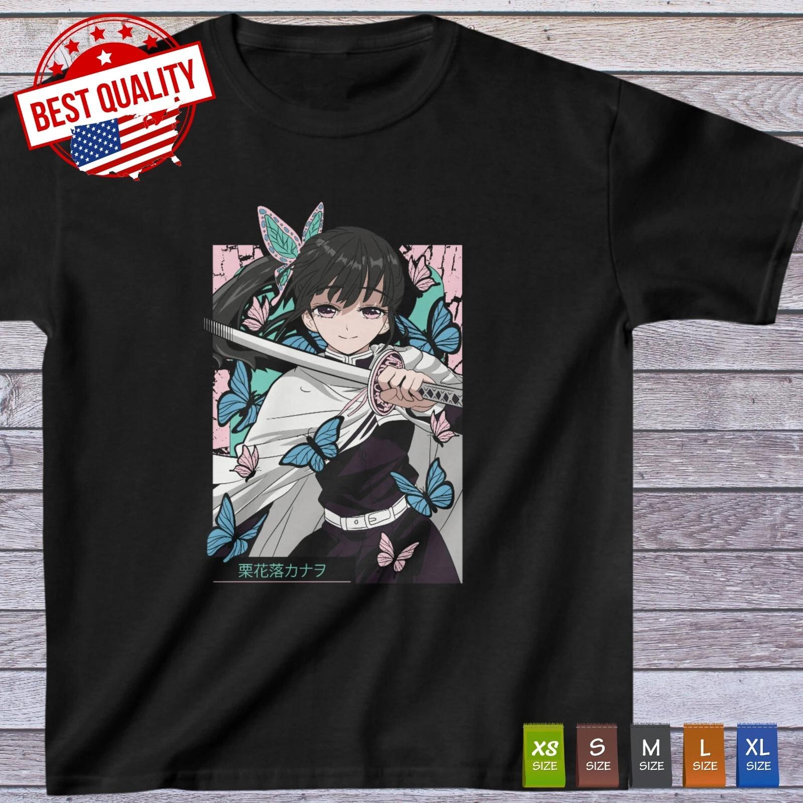 

Kanao Tsuyuri Waifu Girl T Shirt, Demon Slayer KNY Manga Kids Heavy Cotton™ Tee XL