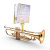 Hudební stojánek na trubku Klip na noty pro trubku a trombon Svorka na noty pro trubku (lyra) Klip na hudební knihu Příslušenství pro hudební nástroje
