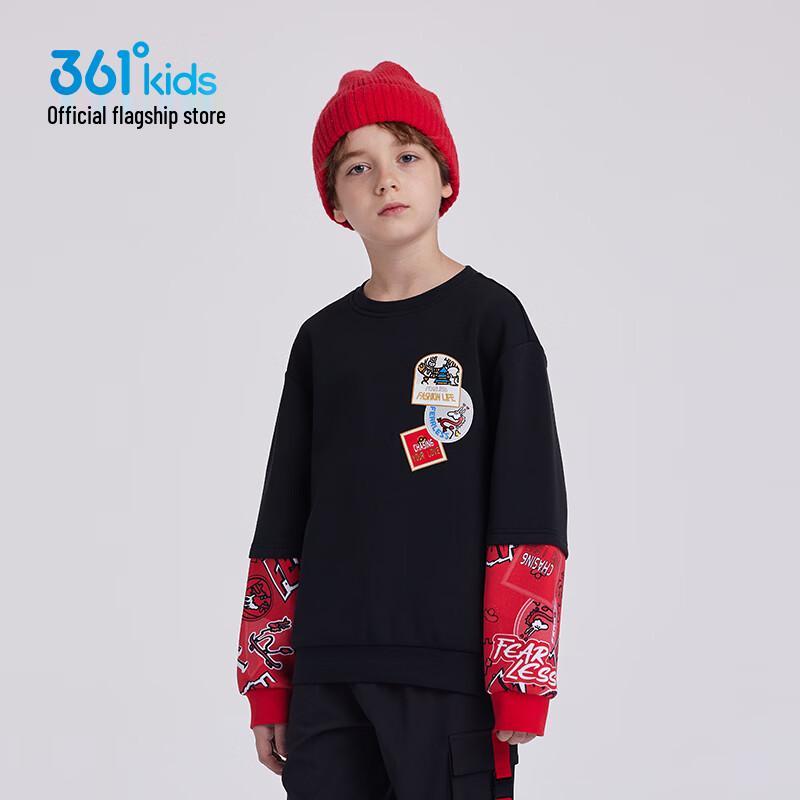 361° Boys Patchwork Pullover Sweatshirt 150cm