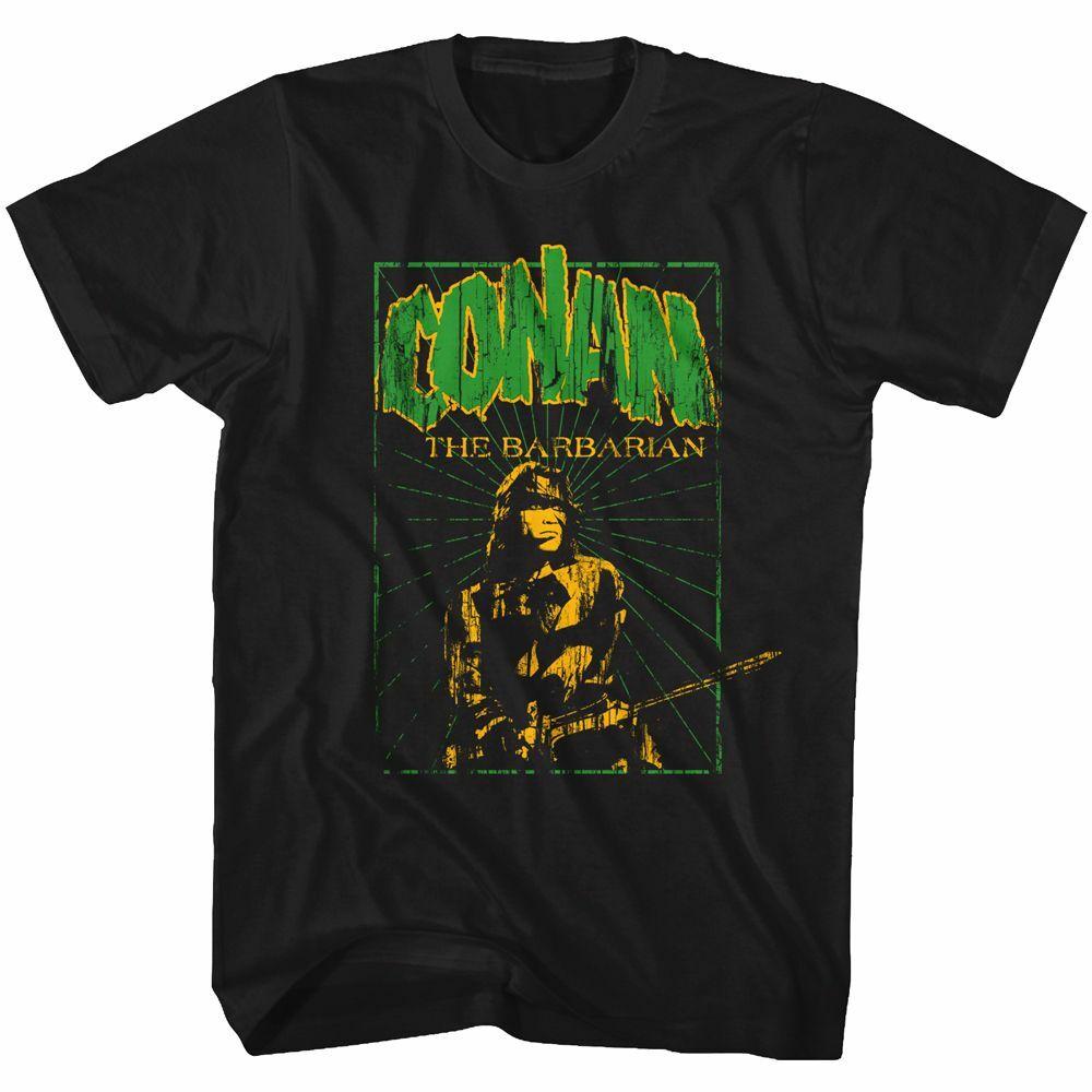 

Conan The Barbarian In The Green Black Adult T-Shirt XL