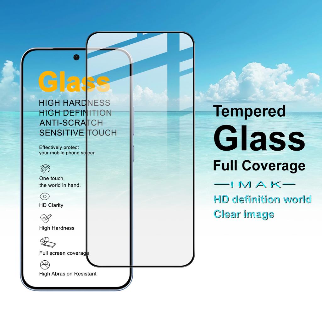 For iQOO Z11 5G Glass IMAK Full Coverage Tempered Glass Film Pro+ Series