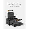 60L Outdoor Storage Box Foldable Storage Box Car Camping Accessories Car Supplies Thickened Storage Box