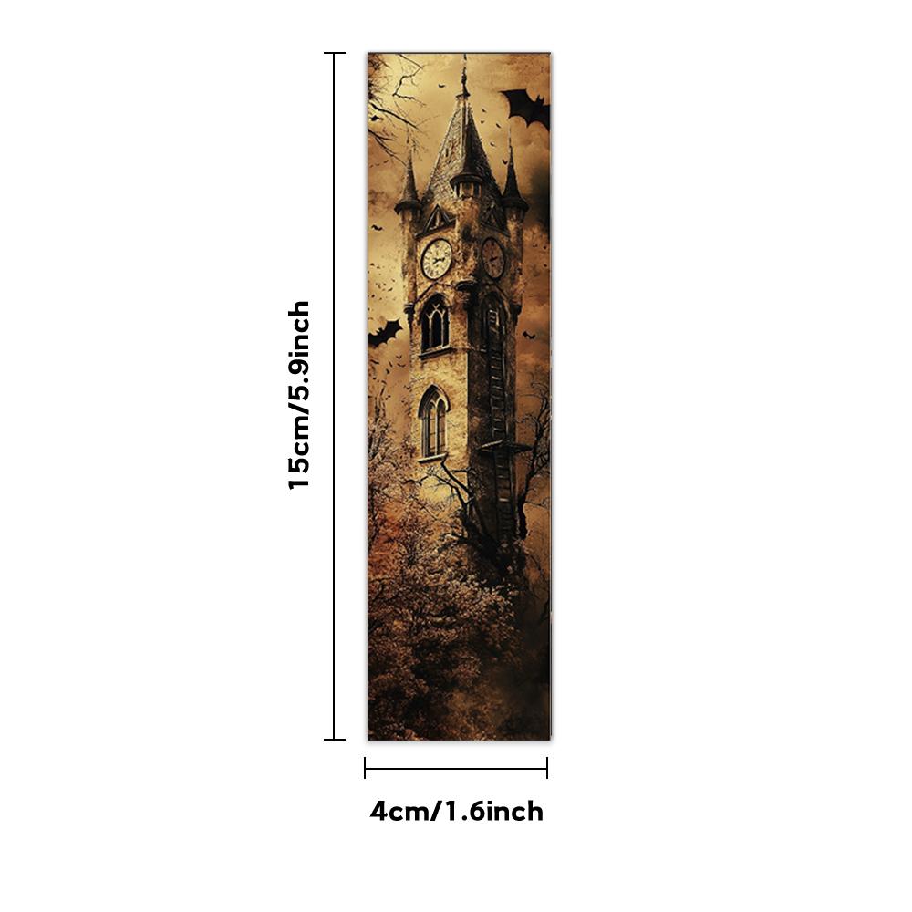 32pcs, Retro Halloween Bookmarks, Back To School Season, Christmas, Teacher's Day, Suitable for Readers and Birthday Gifts.