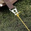 Stainless Steel Camping Tent Accessories - Wind Rope Triangle & Pole Support Loops