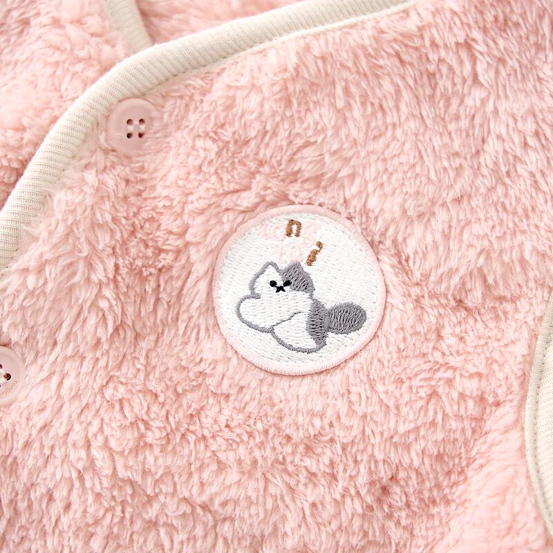 TONGTAI Baby Double-Sided Fleece Vest