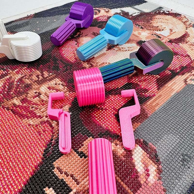 Diamond Painting Roller Plastic Detachable Roller Beads Corrected Fixing Tightly Paste Paint Tool DIY Diamond Painting Accessory