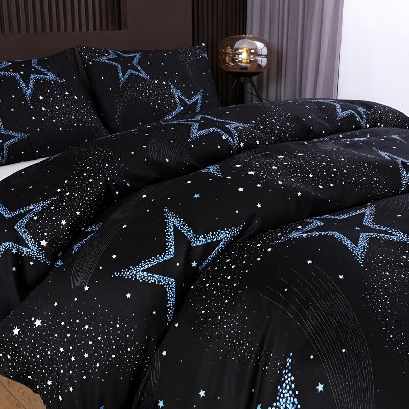 Star Bedding Set Fashion 3D Printing Sea 2-3 Piece Set (No Core) Suitable for Bedroom Duvet Cover Set Gift Home Decor Textile