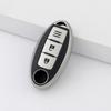 Nissan Key Cover: Fits New Sylphy, Qashqai, Teana & Tiida - Leather Grain Holder