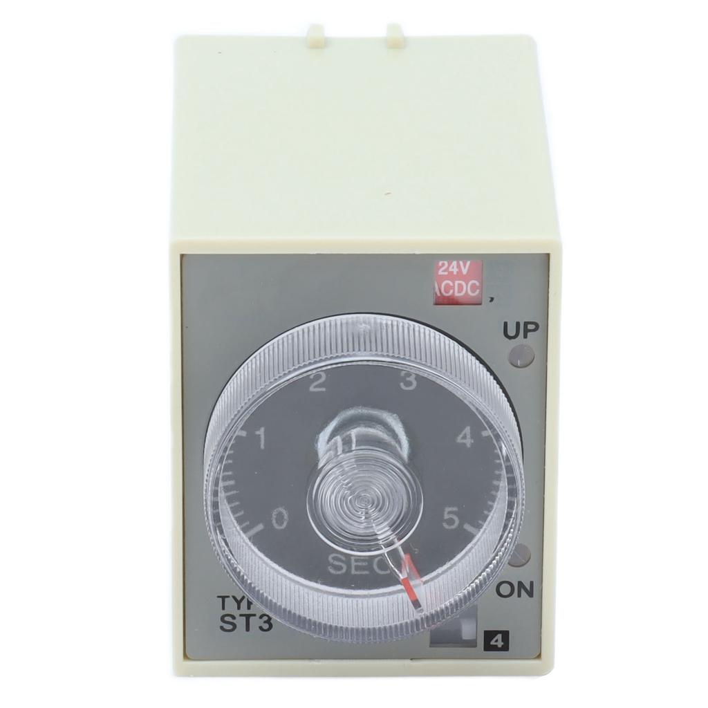 BERM Time Relay Adjustable Power On Timer Delay Accessory Replacement Part ST3PAA(DC24V )