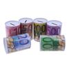 Cute EURO Coin Bank Money Box Durable Safe Metal Piggy Bank for Collecting Cash Saving Box