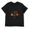 Balance Scale T-Shirt Man T Shirt Customs T-shirts Man Summer Clothes Mens Graphic T-shirts Big and Tall