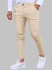 Mens Slim Fit Casual Pants With High Elastic Cotton Blend For Urban Streetwear