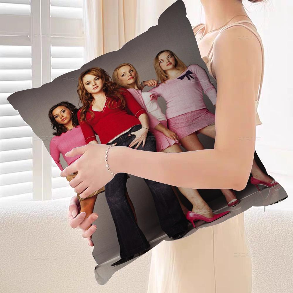 M-mean Girls Pillow Gifts Home Office Furnishings Bedroom Sofa Car Cushion Cover Case 45x45cm