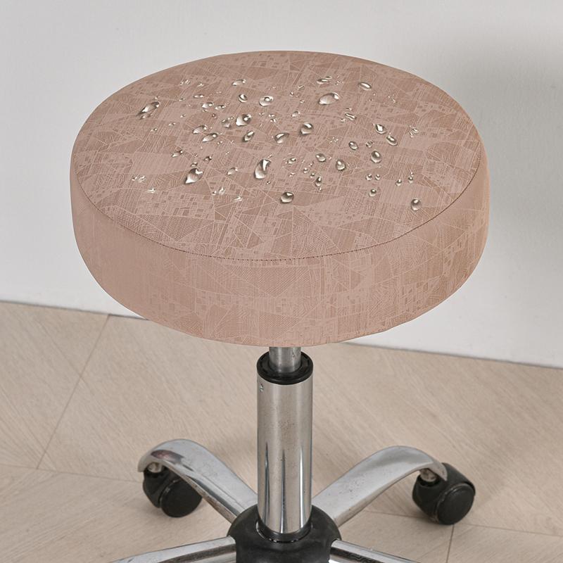 

Чехол для барного стула круглый водонепроницаемый чехол на сиденье барного стула с резинками чехол для барного стула моющаяся накладка на табурет