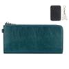Zippered Long Genuine Large 16 Card Slots and an Exterior Unisex Leather Wallet for Women and Perfect As a Gift [F.ZH] L-shaped Wallet, Leather,