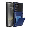 180°Flip Wallet Card Slot Hard PC+Soft TPU Phone Case For Samsung S25 Ultra Edge S23 S20 S21 S22 S24 Ultra Plus FE Bumper Cover