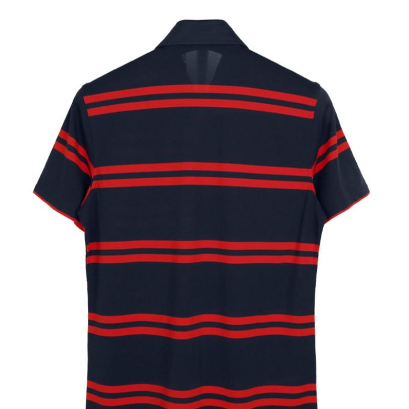 Tricou polo cu dungi offset Zipore Twilight G4ms23k182 Twlt