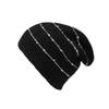 Women's Rabbit Fur Slouchy Hat with Ear Protection - Knitted Jumper Yarn, Plus Velvet, Autumn/Winter Style for Outdoor Warmth