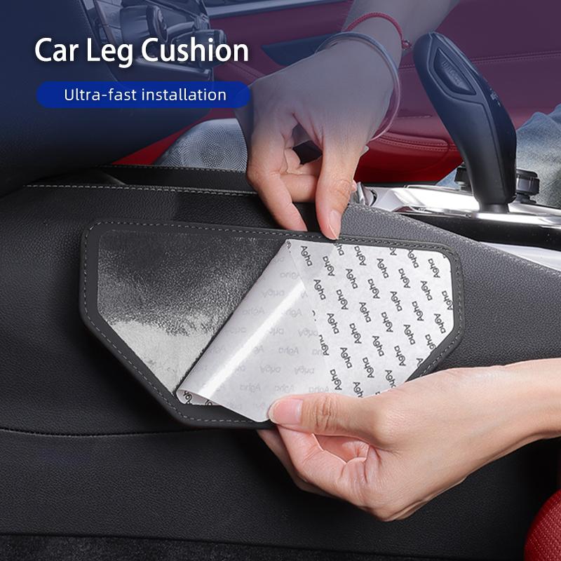 Car Knee Pad Cushion Leg Support Protector Key Accessory For Volkswagen VW ID4 Polo Golf 6 7 8 MK5 MK7 Jetta Passat Tiguan T-ROC