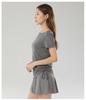 2026 Summer Lyocell Off-Shoulder Slimming Short-Sleeve Women's T-Shirt - Elegant & Versatile