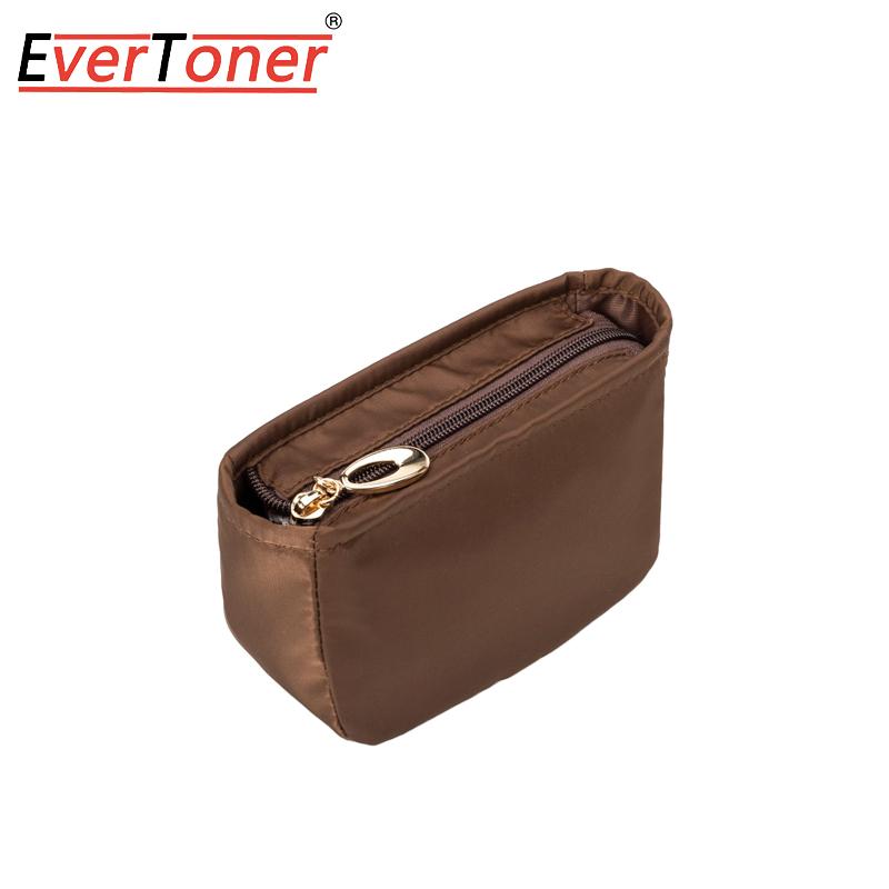 

EverToner Nylon Insert Bag Organizer for Longch-mp Le Pliage Liner Ultra-light Storage Bag Falling Out кавовий