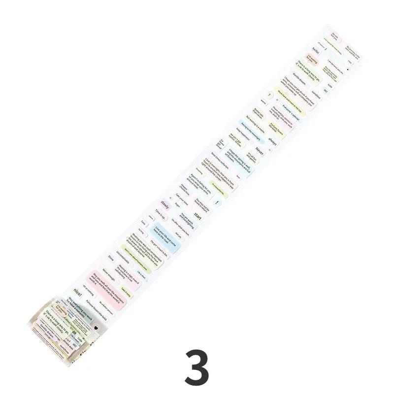 Mr. Paper 6 Style Cartoon Cute Pattern Waste Discharge Tape Korean Guka Handbook Material Sticker Cute Stationary Supplies