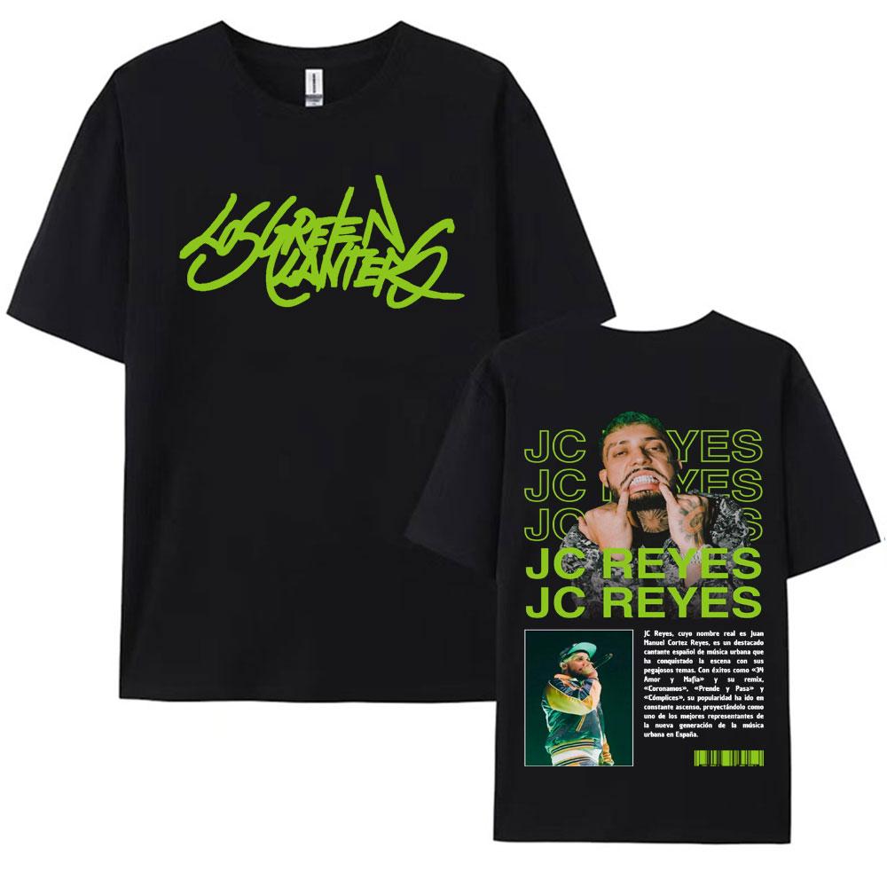 Rapper Jc Reyes Album Tour 2025 Merch T Shirts Unisex Women Streetwear Hip Hop T Shirt Fashion Casual Short Sleeve Cotton Tshirt
