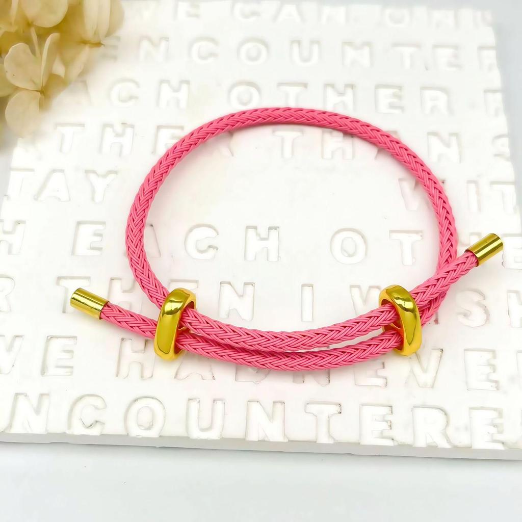 DIY Verstellbares Perlenarmband aus Stahldraht mit 8-Figur-Schnalle