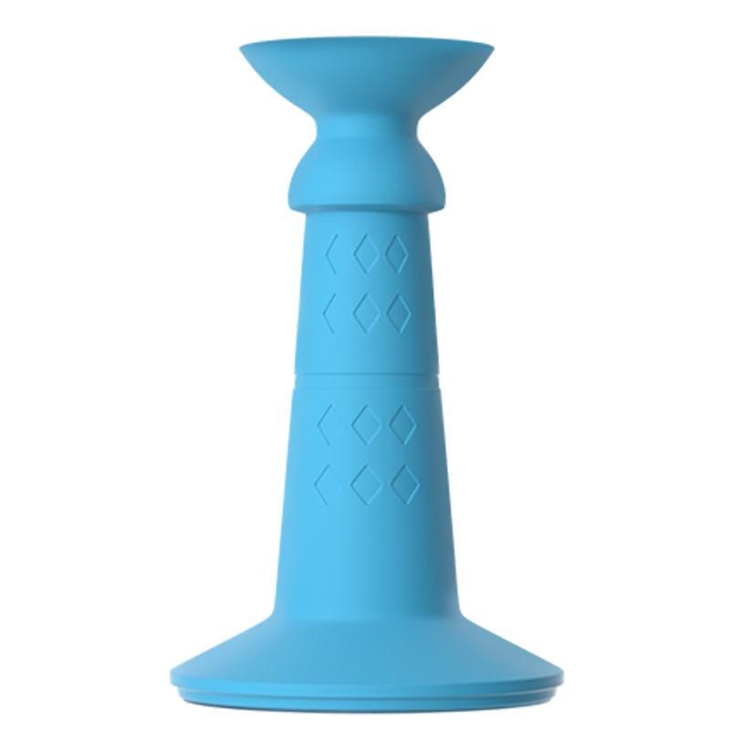 Silicone Door Stopper & Anti-Collision Pad - Punch-Free, Waterproof, Wall Protector for Bathroom & More