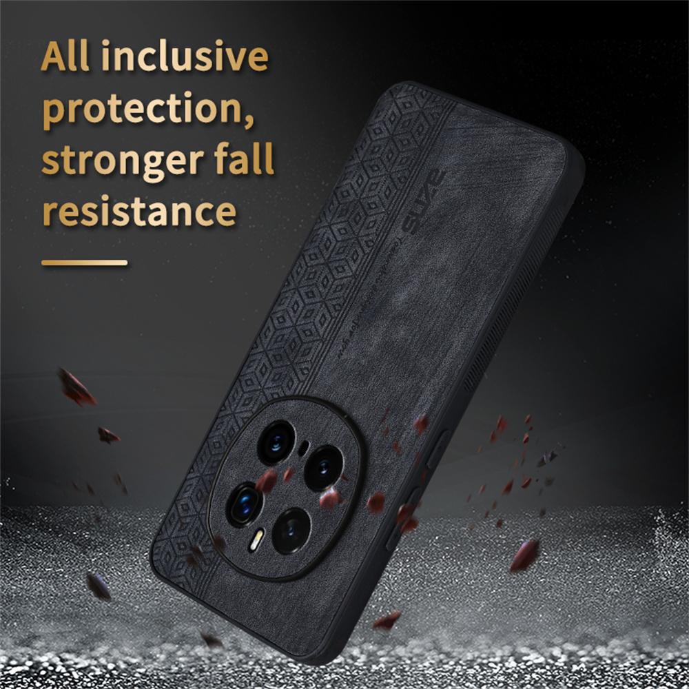 AZNS Für Honor Magic7 Pro 5G Hülle Schutzhülle PU-Lederbezogen TPU-Handyschale