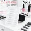 Grafted Eyelash Show Board Eyelash Extension Hand Plate Lash Holder Eyelash Extension Pallet With Adjustable Wrist Strap 1-10pcs