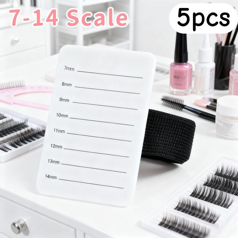 Grafted Eyelash Show Board Eyelash Extension Hand Plate Lash Holder Eyelash Extension Pallet With Adjustable Wrist Strap 1-10pcs