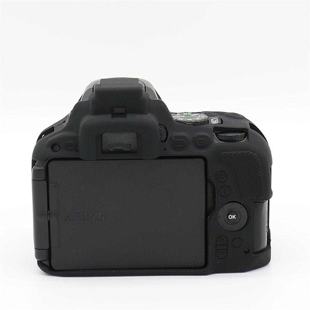 Soft Silicone Armor Body Case For Nikon D5500 D5600 Protective Camera Rubber Cover Skin