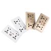 Veggstrømkontakt Universal 5 Hull 2.1A Dobbel USB-laderport Kontakt