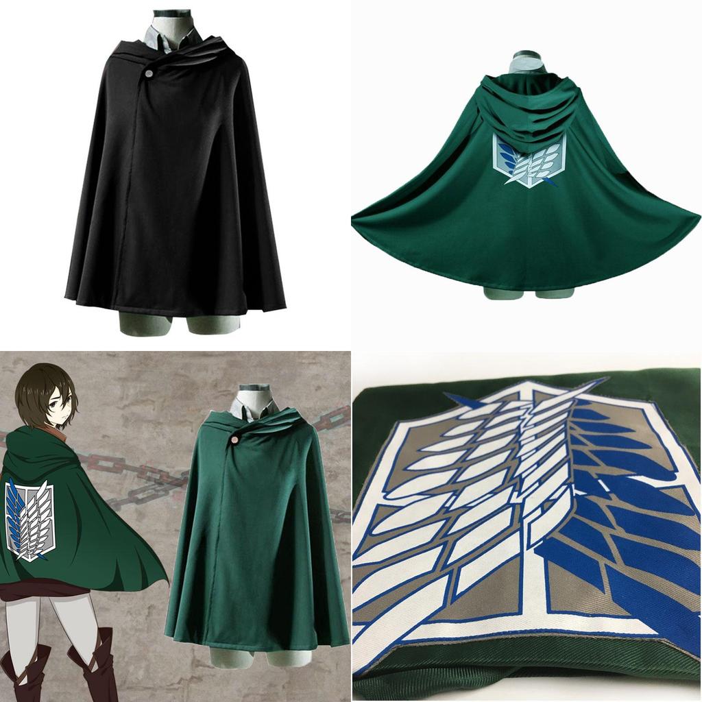 Coser Anime Attack On Titan Wings Of Liberty Survey Corps Rollen-Cosplay-Kostüm Mit Exquisiter Verarbeitung Und Atmungsaktivem Stoff
