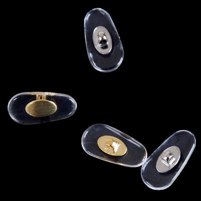 10 Pairs Nose Pads Silicone Screw On For Glasses Sunglasses Spectacle Nose Pad