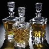 Crystal Glass Wine Red Bottle + Cups Wine Decanter Whiskey Liqour Pourer Home Bar Vodka Beer Bottle Jar Jug JR