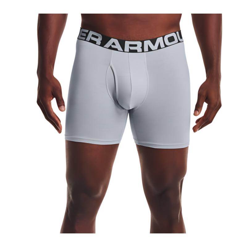 Under Armour Cotton Color Block Logo Breathable Sports Underwear 3-Pack Men Underwear 1363617-600