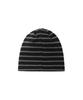 Opeunyadeu(Owai) Stripe Metal Beanie - Black