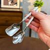 Stainless steel spoon creative dessert spoon stone shell spoon ice cream spoon spoon spoon eating spoon stirring spoon