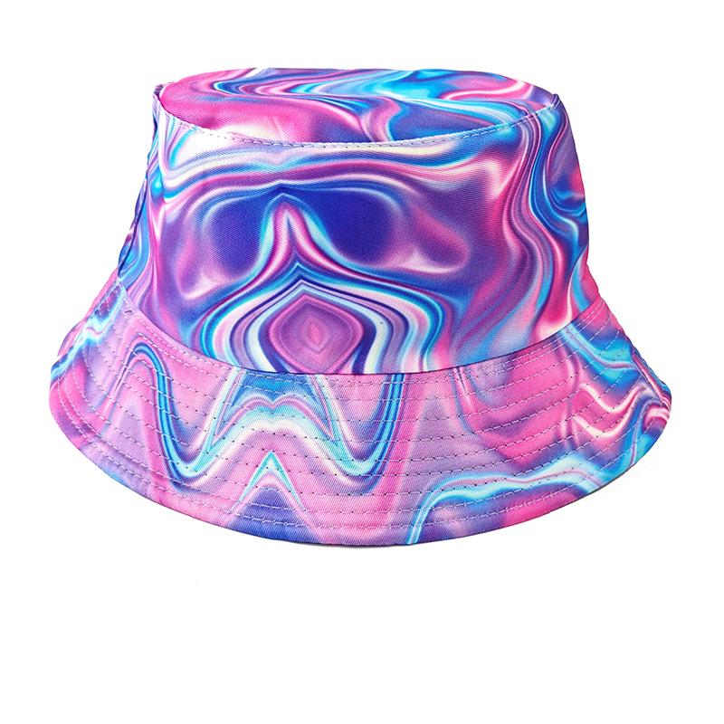 Creative Unisex Double-Sided Cotton Bucket Hat – Versatile Outdoor Sun Protection Accessory